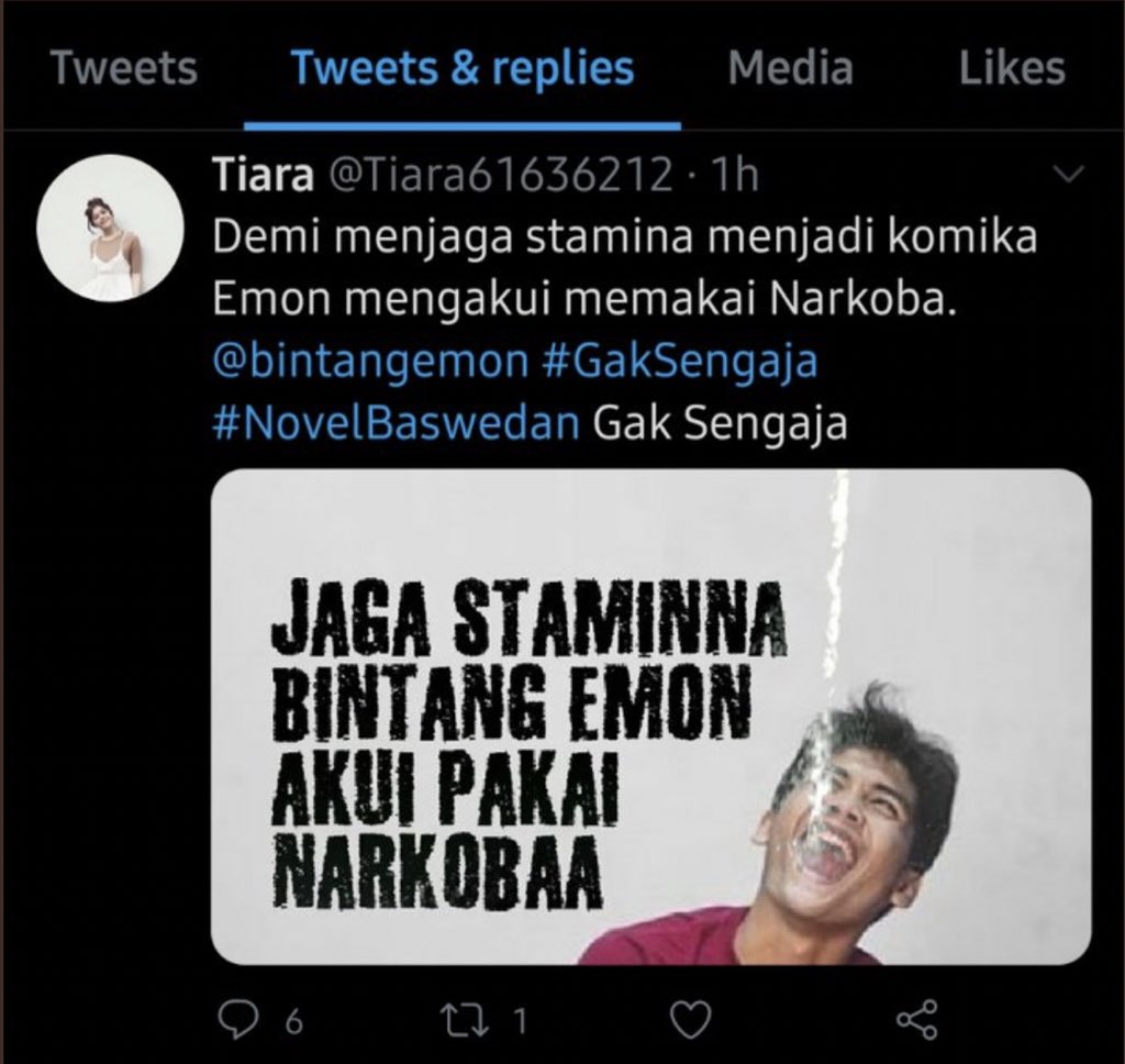 ramydhia's tweet photo. Setelah bikin video kritik atas tuntutan JPU kasus Novel Baswedan, Bintang Emon difitnah.

Mungkin kita pikir, "dih gak jelas bgt fitnahnya, gak rapi, gak bakal ada yg percaya lah!"

tp tau gak, bahkan diisengin kayak gini tuh bisa ngaruh banget buat public figure?

--a thread-- https://t.co/TTLq22EzPt