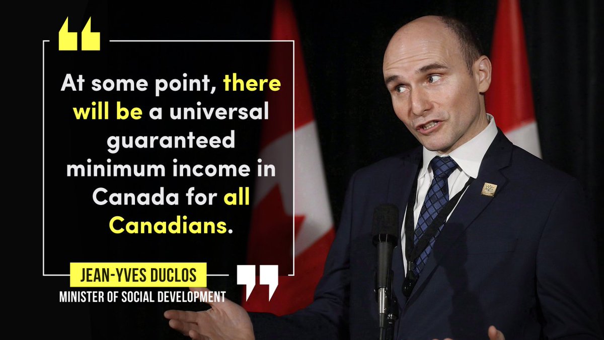 basicincomecdn's tweet photo. The Canadian government is warming up to the idea of Basic Income. https://t.co/fIxo9ngR4S