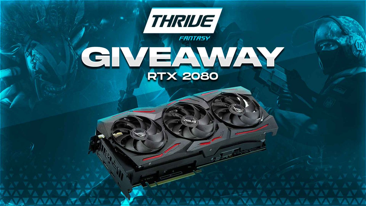 VastGG's tweet photo. ⏰ Only 24 hours left to enter this RTX 2080 #Giveaway!

🤳 Like &amp; RT
💬 Reply with #ThriveFantasy
🥰 Follow @ThriveFantasy

⬇ Enter Here ⬇  #ad
https://t.co/wumSYHDS44 https://t.co/WpGNaGazug