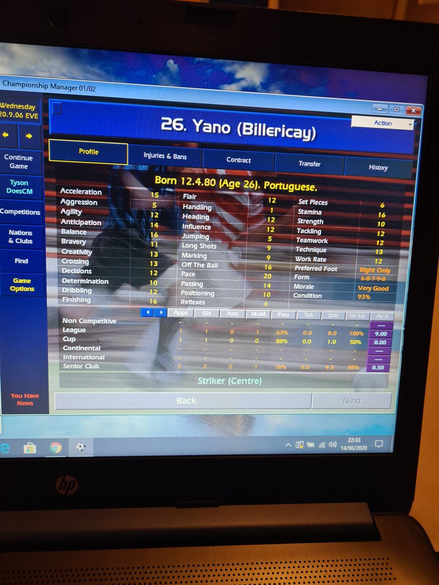 TysondoesCM's tweet photo. #startwithnothing has started well, with Henri tearing up the league Cup in fine fashion.
Has anyone ever had yano or Andresen? Yano makes me especially excited for the season ahead https://t.co/HrH7rUJwgM