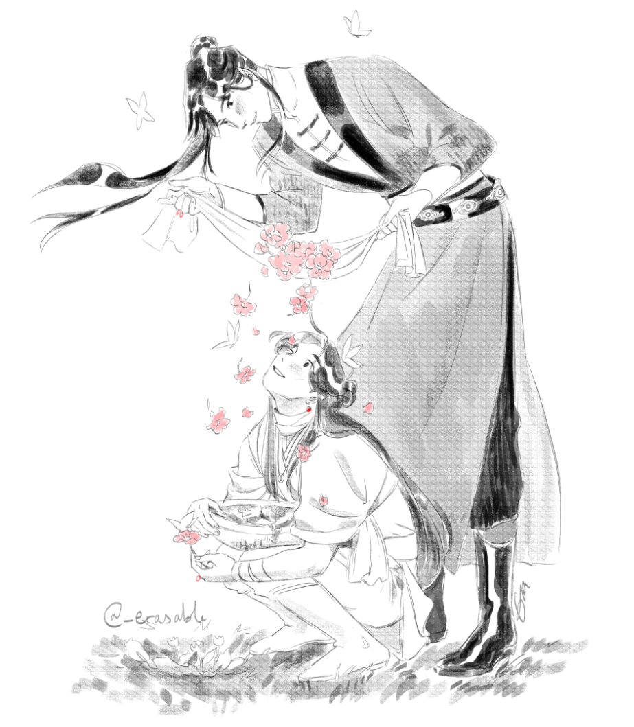 Just ... let me.... fluff-
#天官赐福 #花怜