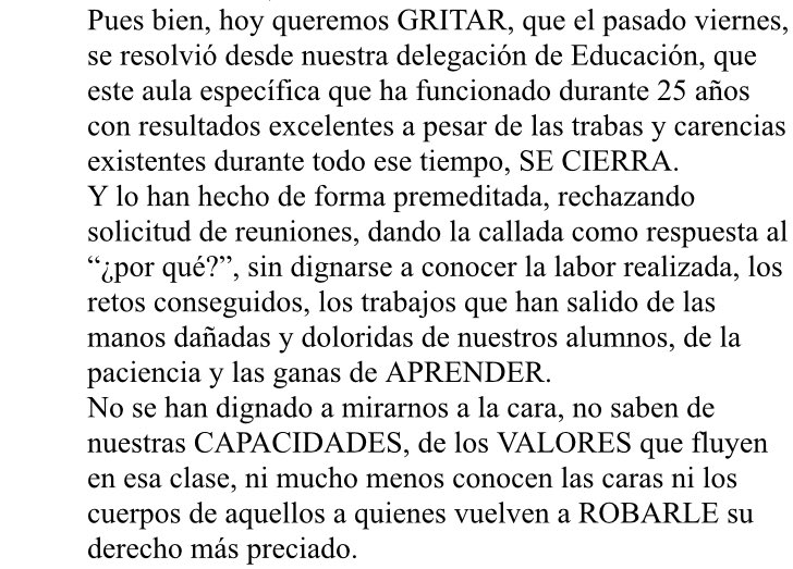 blasimq's tweet photo. AYUDA!COMPARTID!!
Vamos a conseguir que esta injusticia llegue a todas las instituciones y rincones que corresponda
@AracMarigan @TodoJingles @manolocortesm @DiarioJAENes  @DGobAndalucia @Santihumor 
@AspaceJan @ConfeAspace @AytoJaen @EducaAnd @ideal_jaen @canalsurjaen @dipujaen https://t.co/e75Piv5mDb