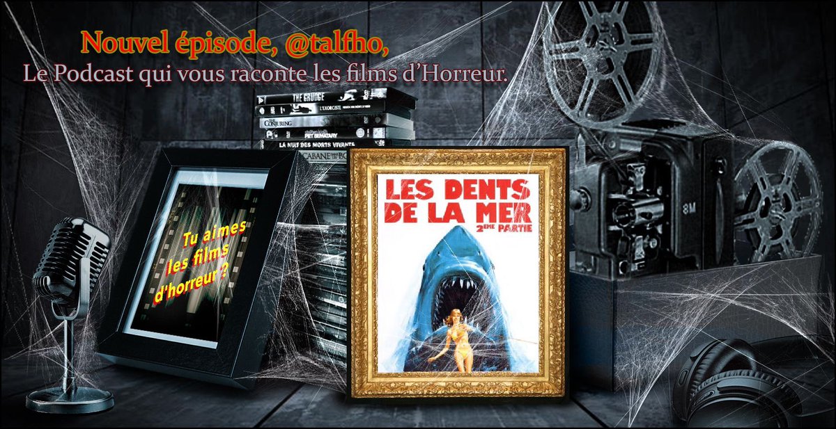 🕷Nouvel épisode,🎬📽🔪😵
💀Sur <a href="/DeezerFR/">Deezer France</a> :⤵️
🎤bit.ly/2RlJRVY
🧛🏻‍♂️Sur <a href="/iTunes/">iTunes</a> :⤵️
🎤apple.co/2XlKKDi
👻Sur <a href="/podCloud/">podCloud 🎙️ 🎧</a> :⤵️
🎤talfho.lepodcast.fr
🎃Sur <a href="/Spotify/">Spotify</a> :⤵️
🎤spoti.fi/2RyUJzR
😱Sur notre site: ⤵️
🎤talfho.com
#lesdentsdelamer2