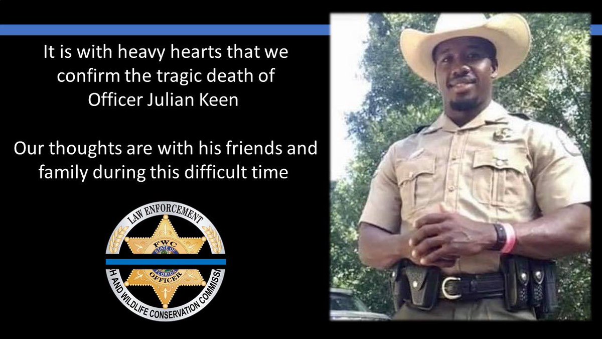 ChrisNocco's tweet image. Florida lost on of its finest.  Please pray for Officer Keen’s family.  He is now with our Lord in paradise.