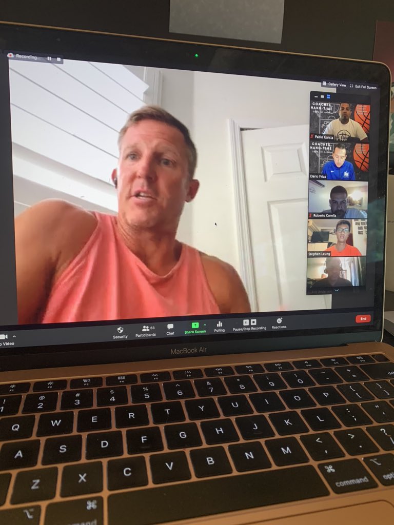 CoachesHangTime's tweet photo. Huge shout-out to @GanonBaker for coming in to share his #masterteacher philosophy on #buildingaplayer and giving 💰 advice being successful at it! Appreciate your #honesty #passion #commitment #truthfulness when #sharingthegame #developingyourcraft #growithegame https://t.co/YwVJCGE8s0