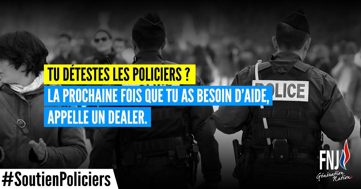 Ce visuel a toujours autant de sens plusieurs d'années après... #BlackLivesMatter #WhiteLivesMatter #CastanerDémission