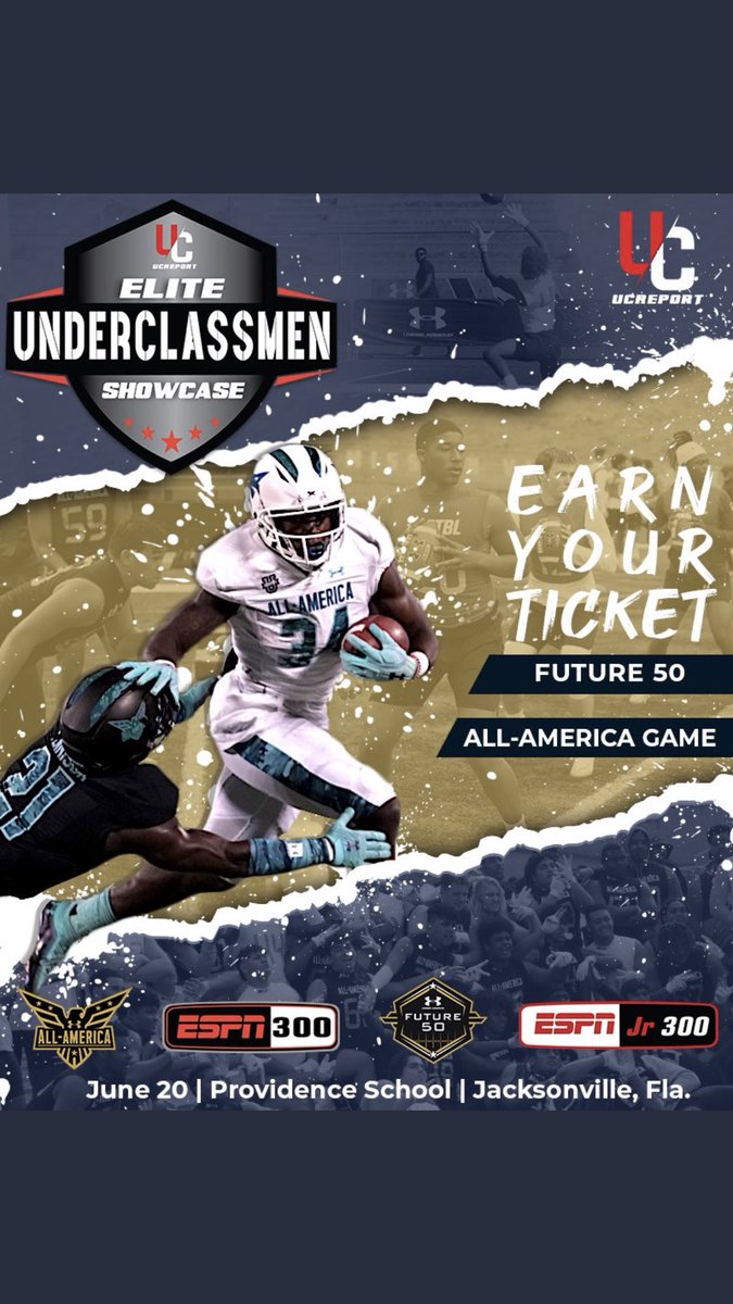 Honored to receive an invite to participate in the 2020 Elite Underclassman showcase on June 20th!! 💯