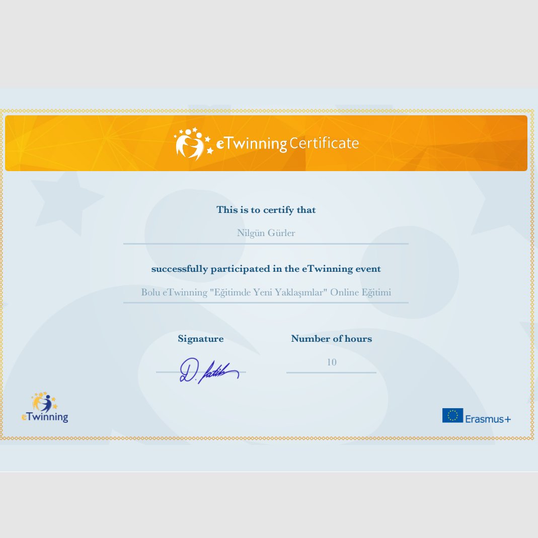nilbilgi's tweet image. Koleksiyonumun yeni parçalarından 😇  Teşekkürler eTwinning ailesi. Beş gunluk güzel bir egitimdi. @tretwinning @eTwinningDestek @kutahyamem @kutahya_bilsem @KutahyaValiligi @arge43 @boluilmem @BasyigitHasann @burcuyilmaz_bte @esitimkanlar #1iyilikyapiyilikbul #codinglearning