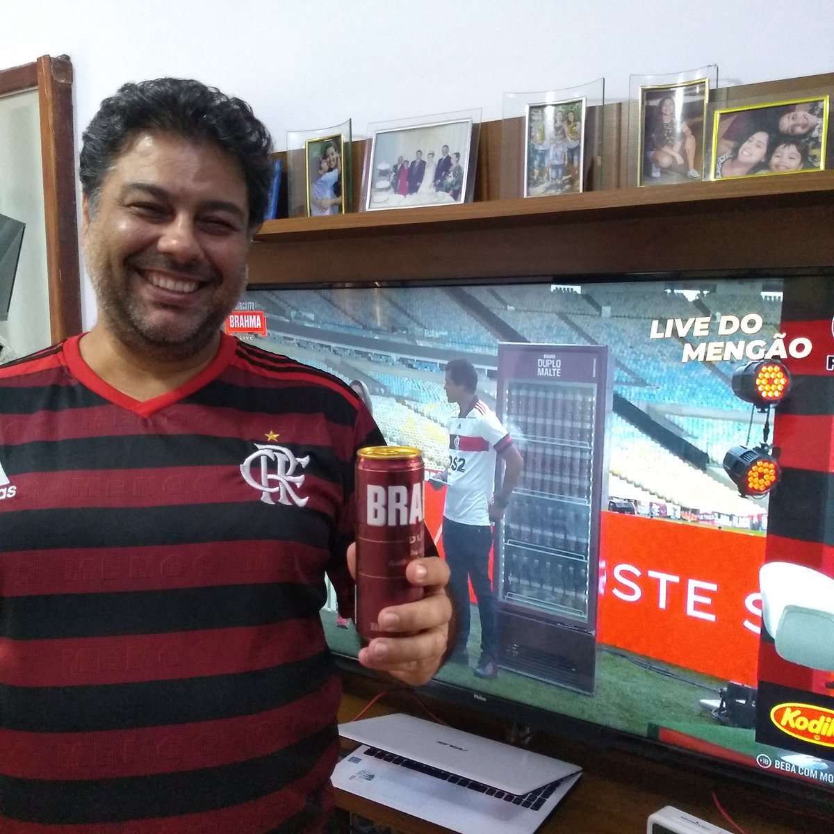 ExecMarcio's tweet image. #FlamengoBrahmaLive
