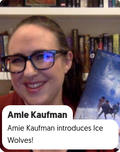 BMSLibraryRI's tweet photo. So exciting! Australian author Amie Kaufman created a video for RI middle school readers to introduce Ice Wolves! @BmsLimeCluster @rimsbaconnect https://t.co/hJQMAEwXsY