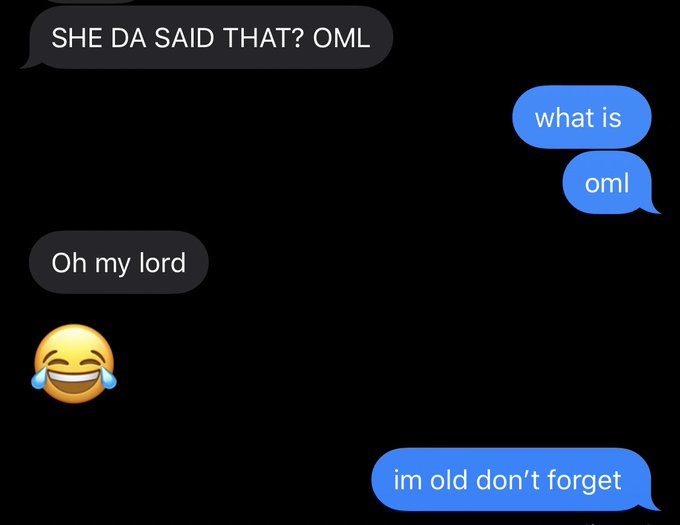 my teen sister putting me on to new hip slang https://t.co/o8eXxc0SU2