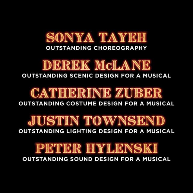 BDProds's tweet photo. Congratulations to the amazing Moulin Rouge! team for your Drama Desk wins! @MoulinRougeBway https://t.co/N736Pfwwf7