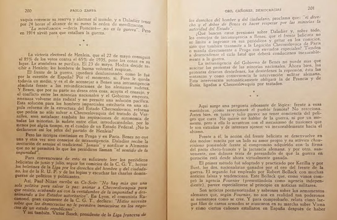 105- Gendarmes checos asesinan a 2 alemanes y aquí los judeos aprovecharon para inventar una fake news y alarmaron al mundo y a Francia en sus diarios:Alemania se moviliza, Tropas alemanas marchan a Checoslovaquia y el judío Nizan aconseja a Daladier movilizar por precaución.