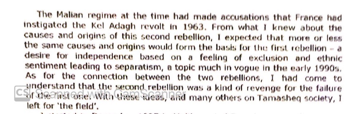 Malians accused the French of instigating a Tuareg rebellion in 1963