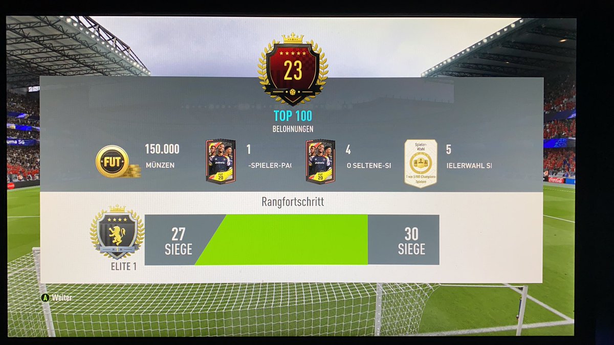 ProhunterFIFA's tweet image. 29-1 ✅

11x Ultimate TOTS ✅