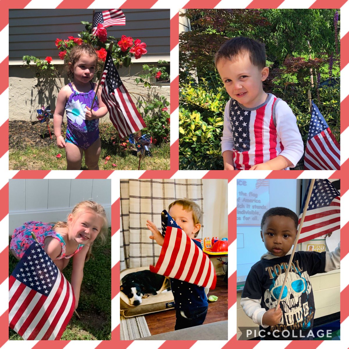 You're a grand old flag, You're a high-flying flag, And forever in peace may you wave. Happy Flag Day! 🇺🇸@SycamoreECLC #hazletproud