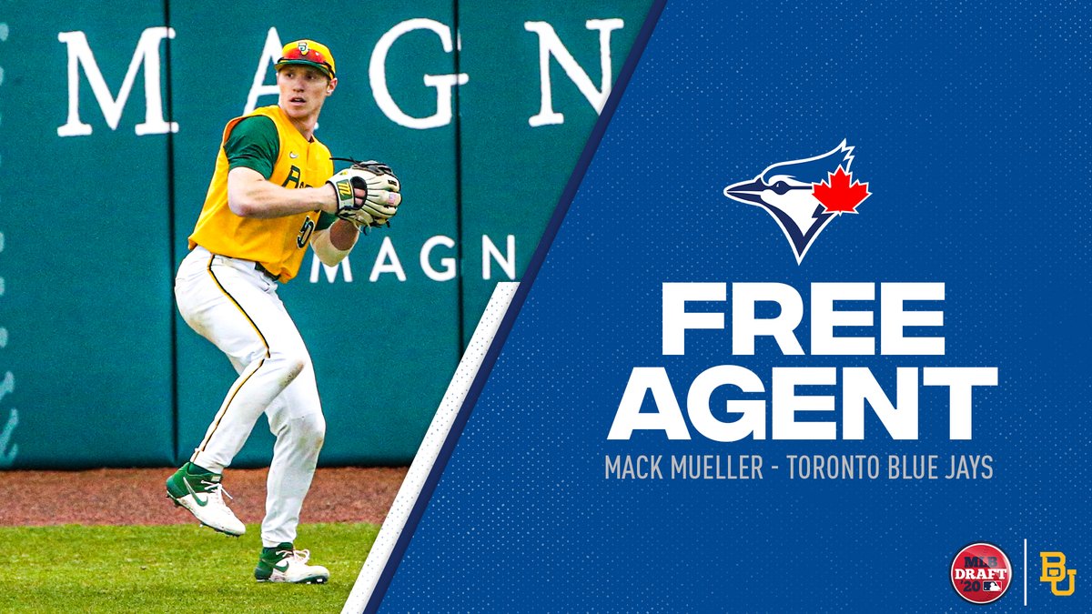 Congrats to outfielder <a href="/MacKenzieMuelle/">MacKenzie Mueller</a>, who inked a deal as a free agent with the <a href="/BlueJays/">Toronto Blue Jays</a> 🖊️
 
🗞️baylorbea.rs/2XZLJIQ

#SicEm 🐻⚾️