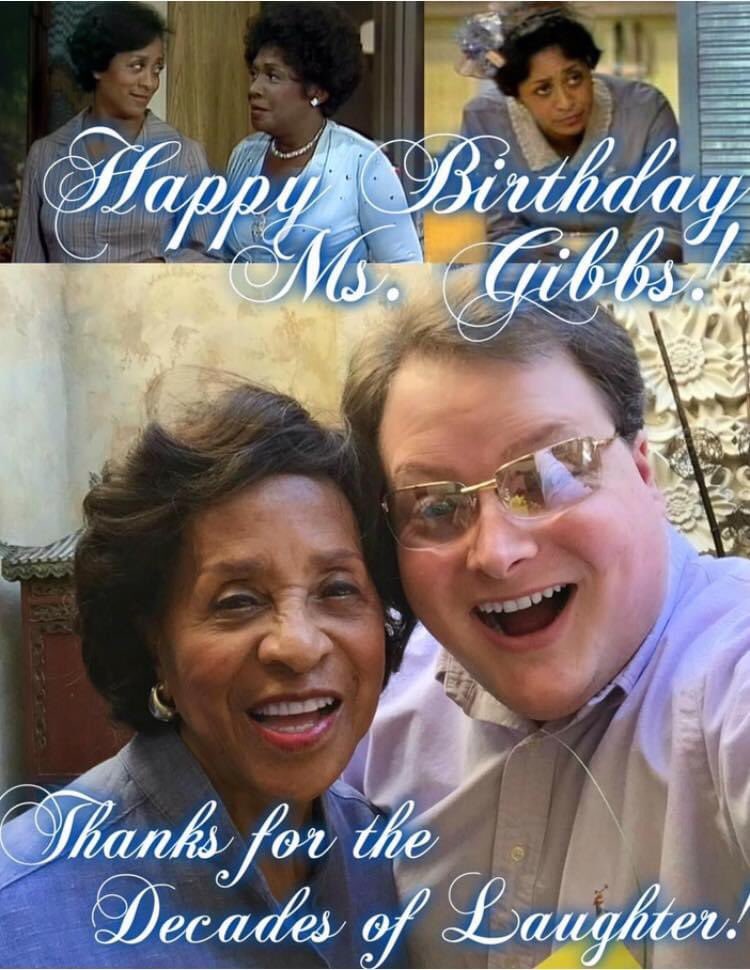 Happy Birthday Marla Gibbs!! I love you!!!!  