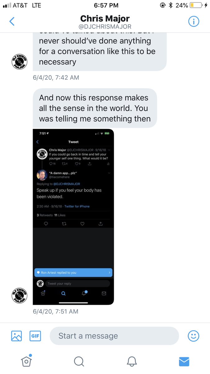 tiacomehere's tweet photo. A guilty conscience needs no accuser! 

The powers that be did what needed to be done! 

#TheGUILTYSpeaks 
@DJCHRISMAJOR https://t.co/MvVGVjrdAt
