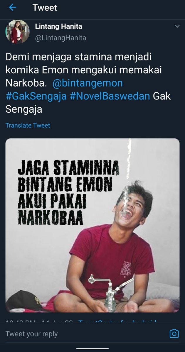 Sekarang Indonesia tau Bintang Emon melakukan hal yg benar karena fitnah oleh organisator akun2 ini mengungkap bhw mereka ada di posisi yg salah.