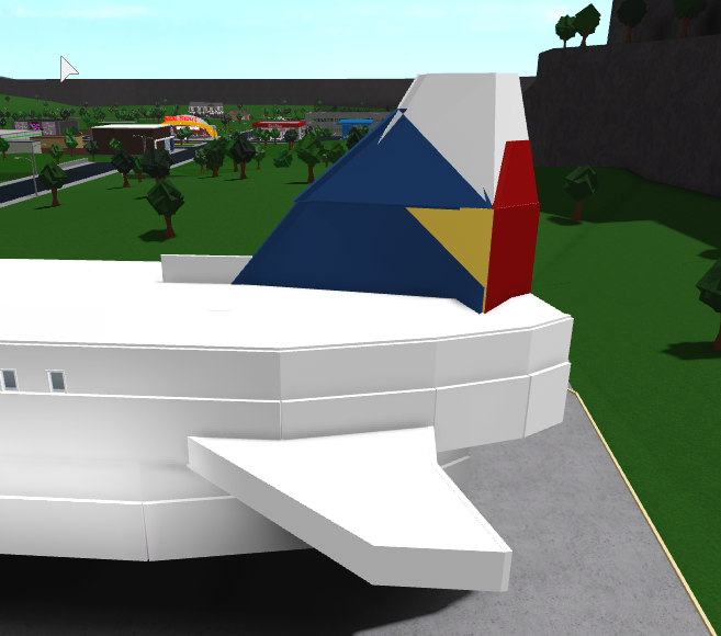 Kingstergfx's tweet photo. I've figured this whole "plane thing" out i can do liveries now! send me a liveried tail wing on a plane and i'll try to make it in bloxburg! (do not do Alaskan airlines you fools i'll build up to that later) @Alan_Brown1 @BPHPresident @BPHDnDSec https://t.co/m3FyfICoFV