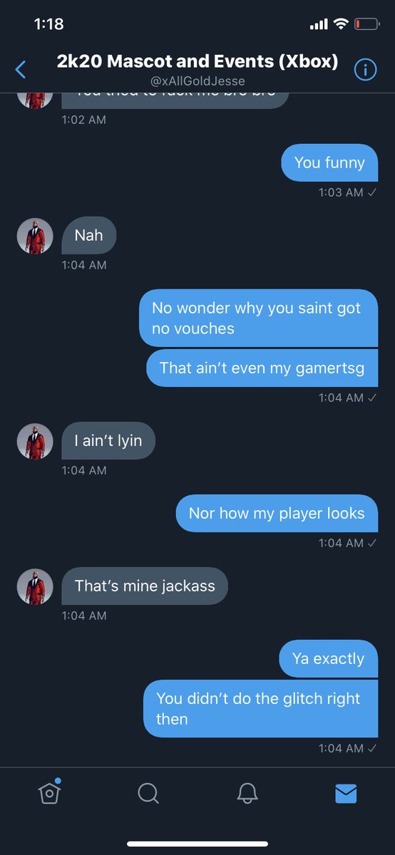 BringK17's tweet photo. Another SCAMMER. 3rd Of the Night. Supposedly he makes $500 of the glitch but doesn’t even know how it works. I can join your park and show you the mascot. This kid made me go first and didn’t even do the glitch right 😂😂😂🤣😂 https://t.co/tK0agaov65