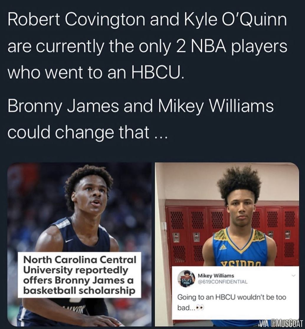 bronny james twitter