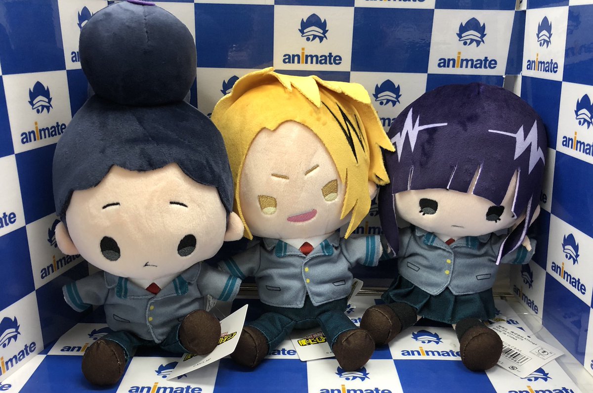 ヒロアカのむにゅぐるみめっちゃ可愛いな！特にお茶子ちゃん🌸あと峰田