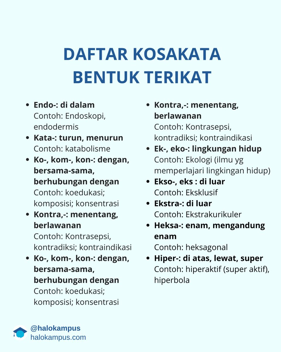 Makna Kosakata Lingkungan - Homecare24