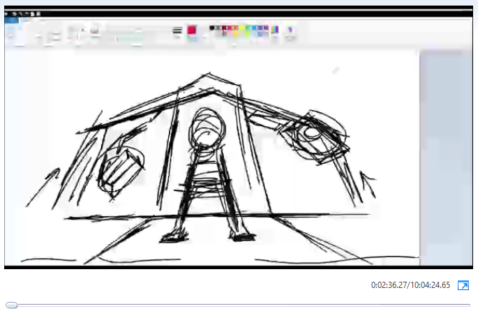 rendering....... 10 hours of footage for this speedpaint 