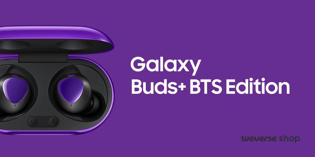 Weverse Shop on Twitter: "Galaxy Buds + BTS Edition Pre-order ...