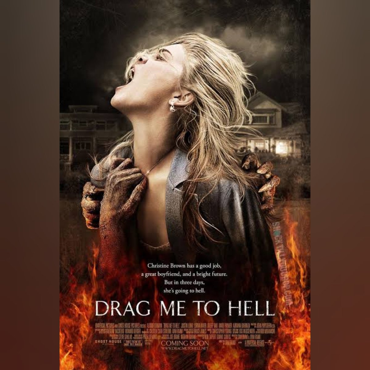 #IvanRaimi✍
#SamRaimi✍📽
#DragMeToHell
#AlisonLohman 
#JustinLong 
#LornaRaver 
#DileepRao 
#DavidPaymer 
#ReggieLee 
#AdrianaBarraza 
#ChelcieRoss 
#MollyCheek 
#BojanaNovakovic
#Movie
#Filme
#Terror
#ArrastemeParaOInferno
📺