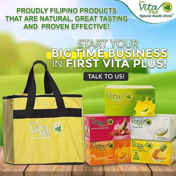 FvpHealthy's tweet photo. Start your BIG TIME BUSINESS in First Vita Plus!
Proudly Filipino products that are natural, great tasting and proven effective!

#FVPPH
#FirstVitaPlusPH https://t.co/SwFZnxOPON