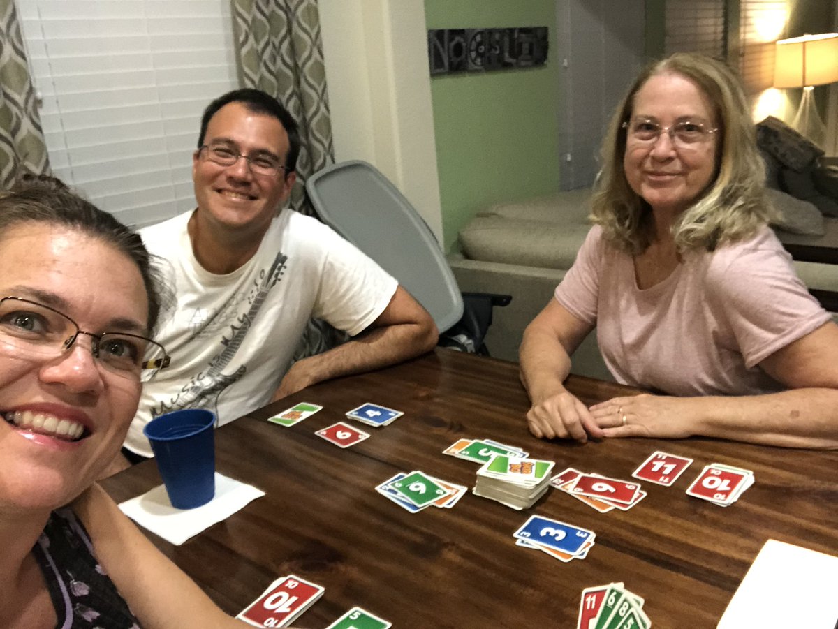 ANochlin's tweet photo. Summer bingo: Game Night selfie ♥️♣️♠️♦️🃏#kdesummer #kdepride https://t.co/lQR1rOdw6R