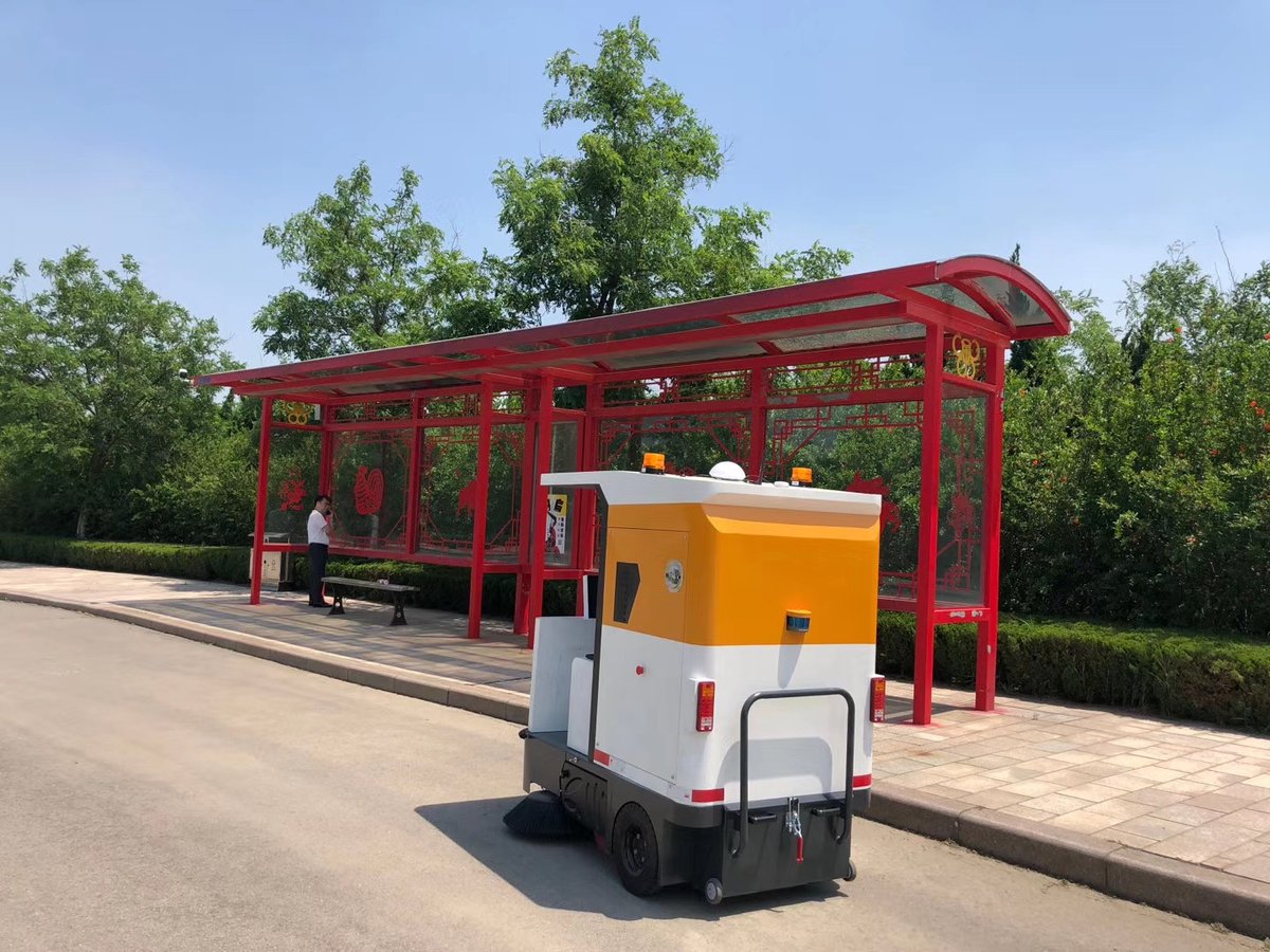 RoboSenseLiDAR's tweet photo. Intelligence. Ally Technology's full #autonomous #sweeper is keeping the street clean in the park during the hottest hour of the summer day. Happy to see more self-driving applications in our daily life! #RoboSenseLiDARInside
#Robotics #lidar #AutonomousVehicles #sensor https://t.co/pfYzAGVIjO