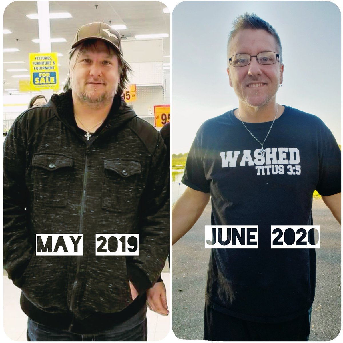 SoberSavedSoul's tweet photo. In one year I lost 70 pounds..
I only quit sugar and processed foods..I took the holidays off and  enjoyed myself then went back to it...I also haven't worked out 1 day during this year...
It's all willpower...🔥❤🙌🙏 https://t.co/RlxIZo26CB
