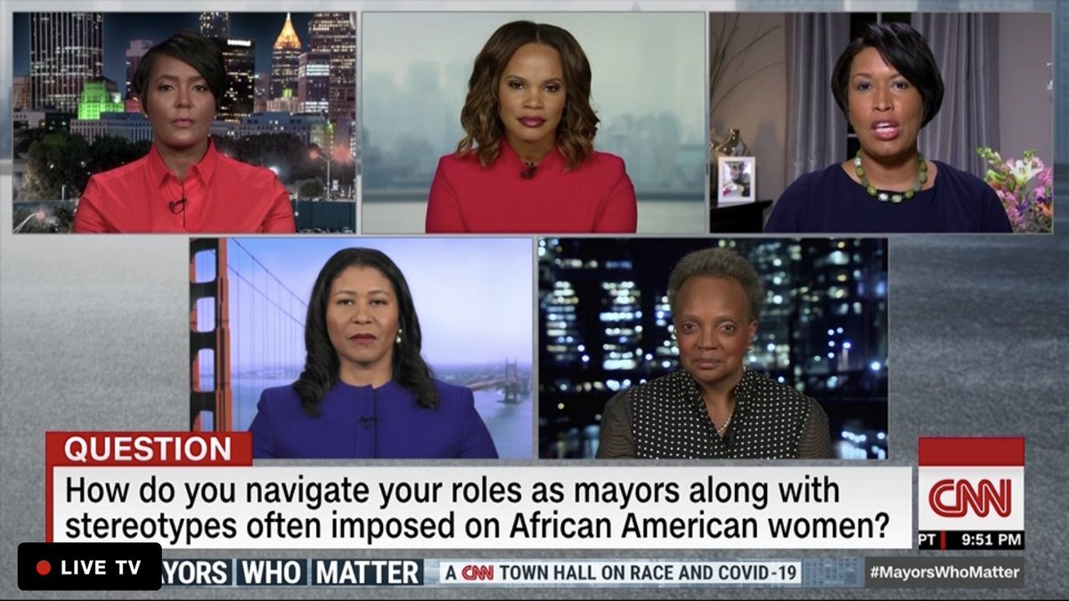ALawrenceJr's tweet image. Watching the African American Mayors of San Francisco, Atlanta, Chicago, and Washington DC.  #salute #speechless