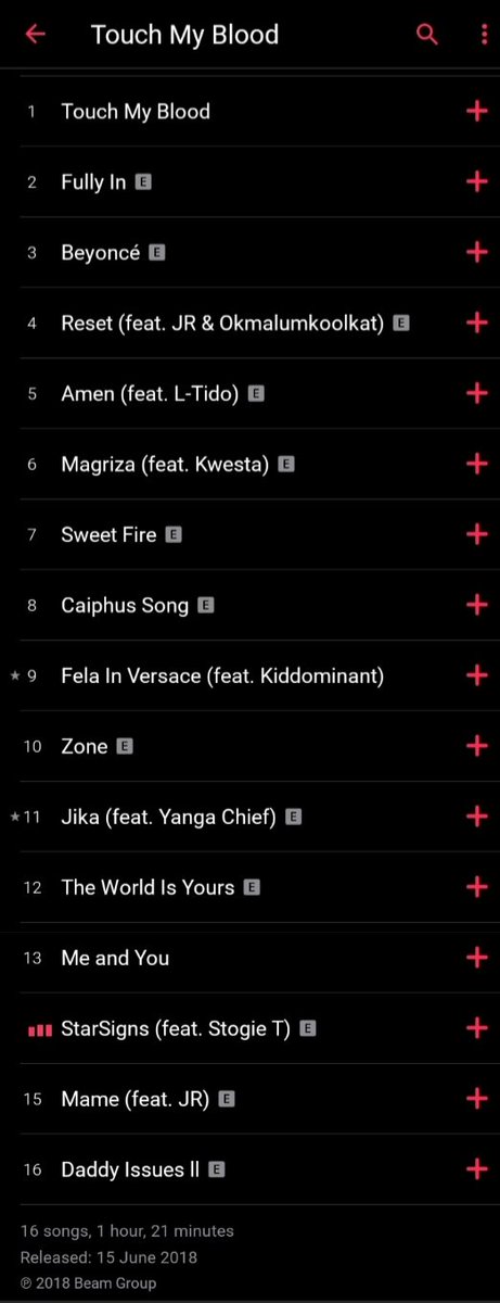 Genz002_'s tweet image. #TMBturns2
What your face 3 track?
Mine 1, 14, 16...
#touchmyblood