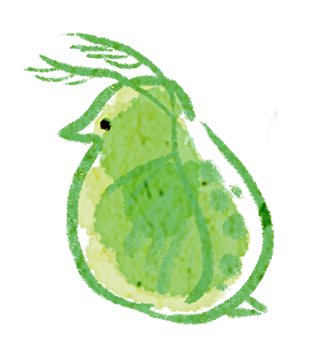 「ふわふわも好きですがこういう生き物も好きなんです。 」|ももろ　4／20発売絵本「パンダのパクパクきせつのごはん」のイラスト