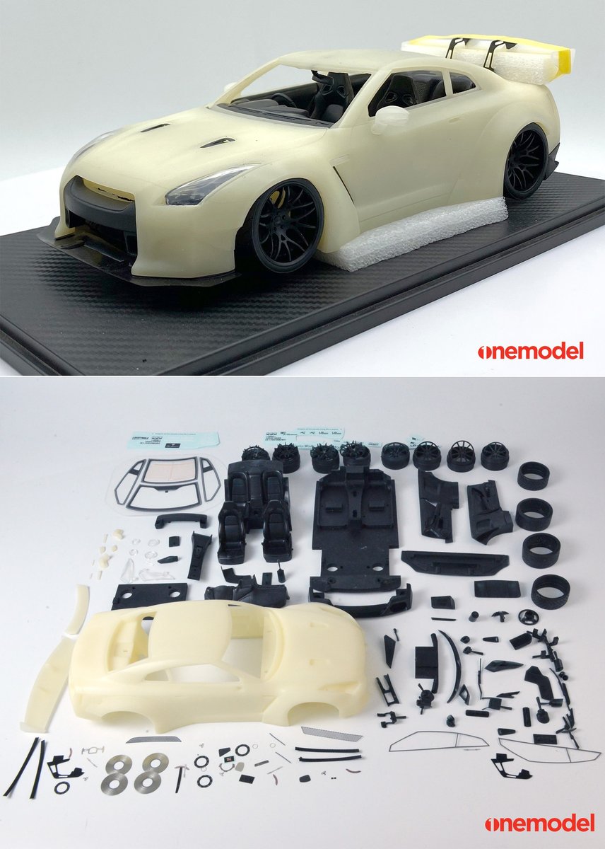 魅力的な onemodel LB R35 GT WING ADVAN GTR ワンモデル fawe.org
