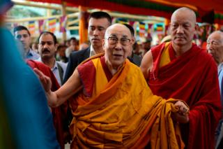 The leader of Tibetan Buddhism sees reasons for optimism even in the midst of the coronavirus pandemic. People are helping one another, he tells the BBC's Justin Rowlatt, and if seven billion people on Earth develop "a sense of oneness" they may yet unite to solve the problem