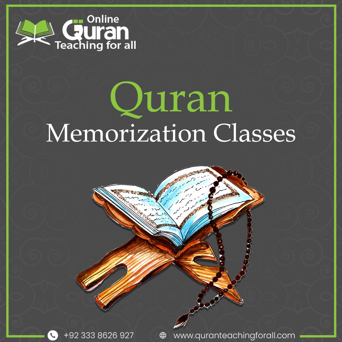 LiveQuranLearn's tweet photo. Quran Memorization Classes

Al-Quran Academy has qualified Quran teachers. Our qualified Teachers from several countries are available to help you or your child to learn the Quran. 
Call or Inbox us: +923338626927
Or Visit our site: https://t.co/uiaFay0EKq

#praying #pray #Allah https://t.co/Qoio9MawYJ