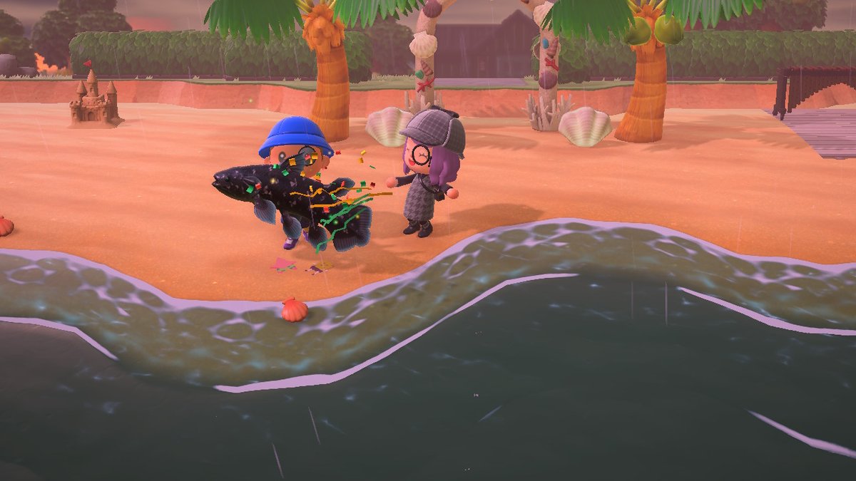 QueenDeliri0us's tweet photo. Best part about acnh is playing with my friend who lives over 3,000 miles away, in a different timezone &amp; country #AnimalCrossing #ACNH https://t.co/kjQKgoyIMz