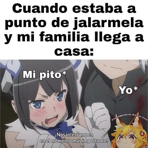 🔥AiriChan🔥 on X: Especuló que es una de las peores experiencias,cómo  cuando estás apunto de venirte y llegan😥 #Masturbarse #Memes #Anime  #waifus #Español #Intimo  / X