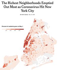 Inability to restrict travel or quarantine travellers from Europe/NYC hotspots: "In a globalized world, a deadly disease is one plane ride away" is the truest cliche about pandemics. In Feb & March came intl imports from Europe; then affluent fled NYC in March & spread nationwide