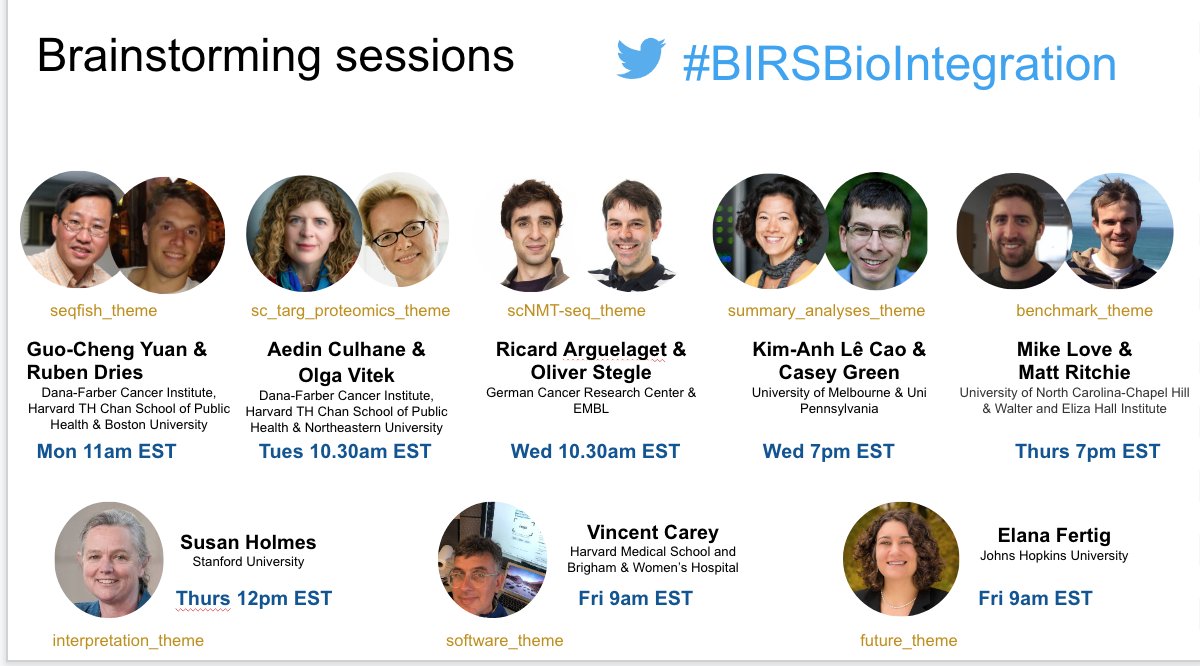 Join us live-streaming 7am EST Monday, June 15th &amp; all week as we discuss challenges and solutions for single-cell and spatial sc data integration at  birs.ca/live  Keynotes include <a href="/gc_yuan/">Guo-Cheng Yuan</a> <a href="/BodenmillerLab/">Bodenmiller lab</a> <a href="/OliverStegle/">Oliver Stegle</a> <a href="/SherlockpHolmes/">daily podlock</a>  <a href="/humancellatlas/">Human Cell Atlas</a> <a href="/cziscience/">Biohub</a>