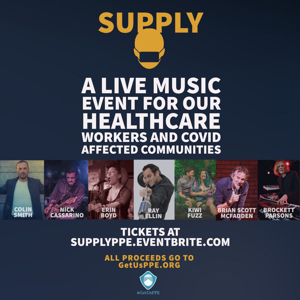 We hope you can join us Thursday, June 18th @ 9pm EST for 'SUPPORT' a live online comedy and music event hosted by @comedycellarusa 's <a href="/RayEllin/">Ray Ellin</a>! All proceeds to go #getusppe Get tickets:  bit.ly/2MTFjEY