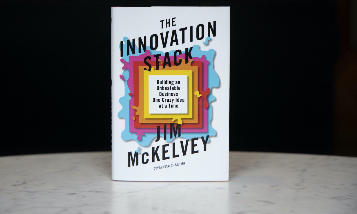 CaCoastRedwoods's tweet image. Finished The Innovation Stack 
By Jim McKelvey 
So well written. I felt by brain sharpen as I read this book.
Highly recommended!  #square #theinnovationstack #jimmckelvey