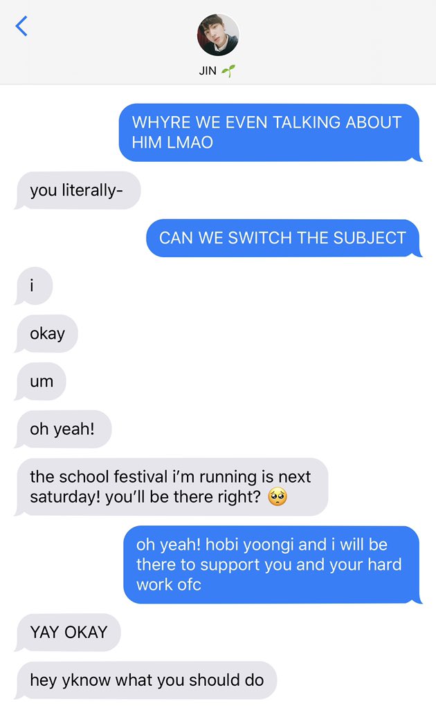 [1:20] jimin texts jin  #jikookau