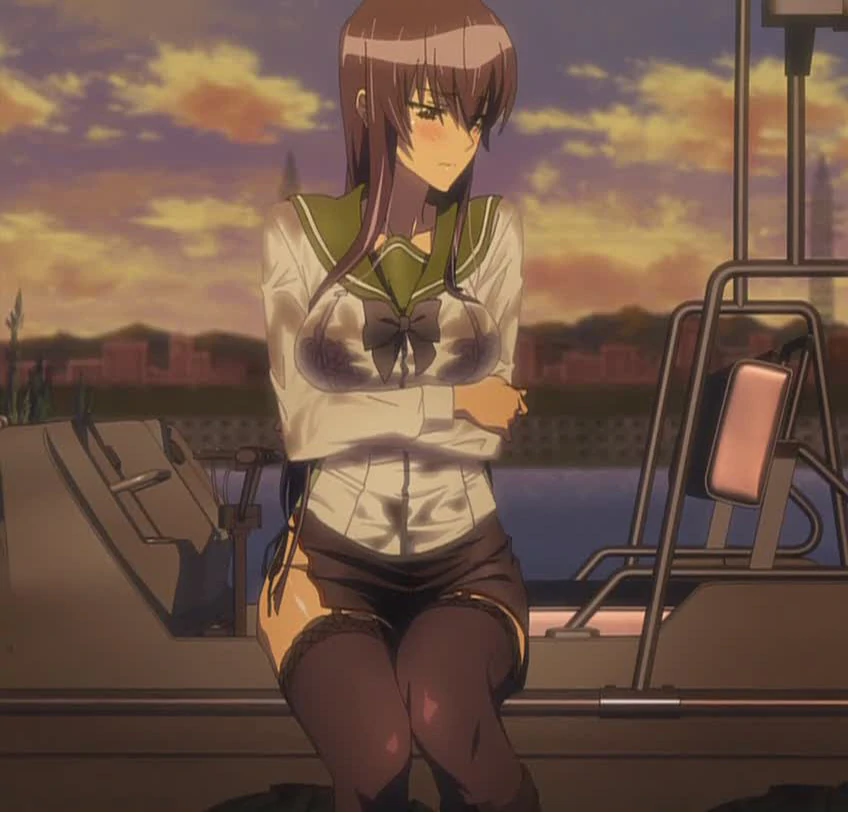 #76 Highschool of the Dead.-Best Girl: Saeko Busujima. Saeko is perfect: Great body, nice personality, and very reliable. There is nowhere safer than by her side <3Yes, it's a trashy series but it's the BEST kind of trashy. Fun, tons of ecchi and some really iconic scenes XD